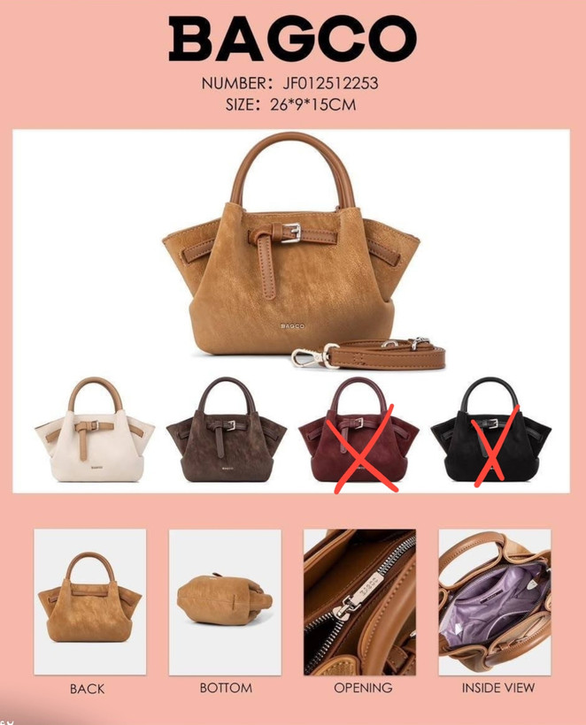 کیف زنانه برند BAGCO کد 2253